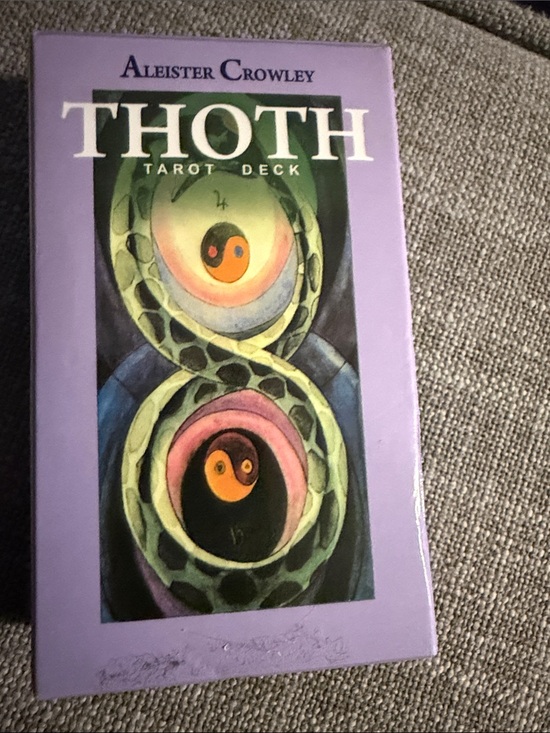 Aleister Crowley Other - Aleister Crowley Thoth Tarot Deck – Complete 78-Card Esoteric Art Deck & Booklet
